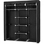 Clothes Storage Closet – Foldable – Black