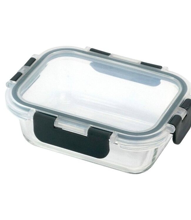 Meal Prep Bakjes – 5 Stuks – Glazen Vershoudbakjes –  Luchtdicht & Lekvrij