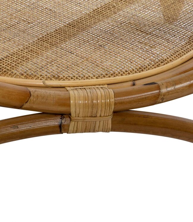 Rotan Bijzettafel - Farah  - D90 cm