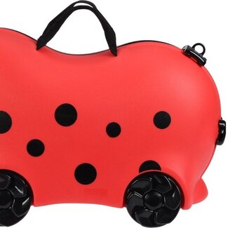 Kids Ride-On Suitcase Red – Durable and Lightweight