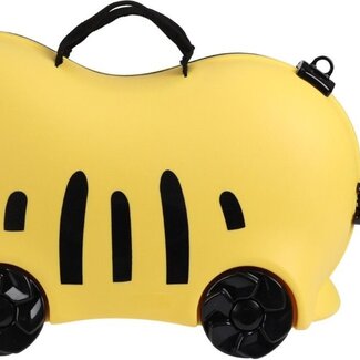 Kids Ride-On Suitcase Yellow – Lightweight and Durable