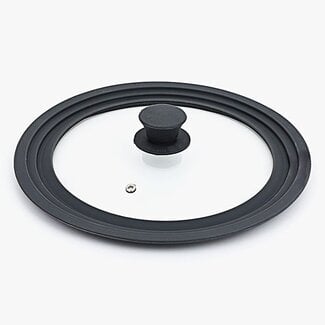 Ceruzo Universal Glass Pan Lid - 24-28 cm - Heat-resistant