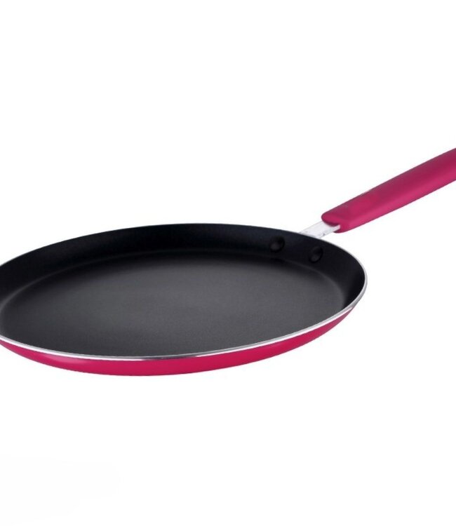 Pannenkoekenpan PFAS-vrij – 24 cm – Jazzy Pink