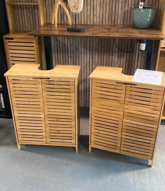 Bamboe Wastafelmeubels - Showroom - 80 x 60cm