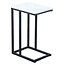 Ceruzo Side Table - Couch Table - White Marble Look