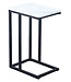 Side Table - Couch Table - White Marble Look
