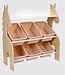 Unicorn 6-Bin Storage Cabinet