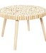 Log Coffee Table D60 Beige – Round