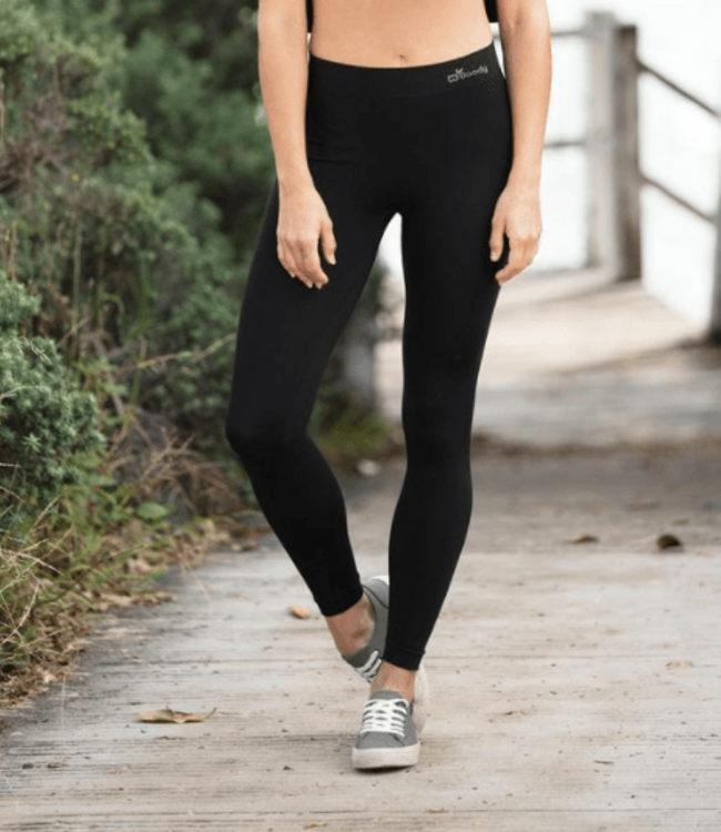 Dames Leggings - Enkellang - 2 Stuks - Zwart - Boody