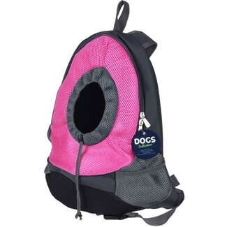 Dogs Collection Pink Dog Carrier Backpack – Lightweight and Comfortable