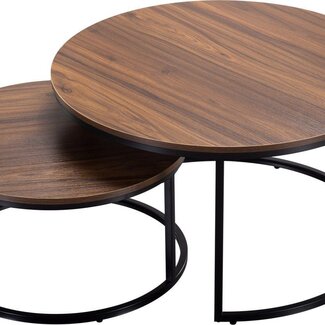 Ceruzo Set of 2 Montreal Side Tables