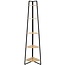 5-Tier Corner Shelf - Black - 180cm