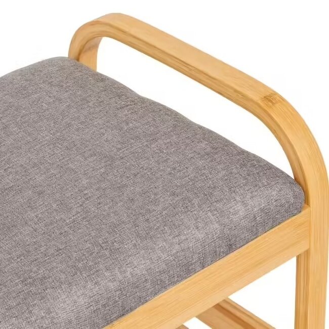 5Five Bamboo Shoe Bench – 2-Tier