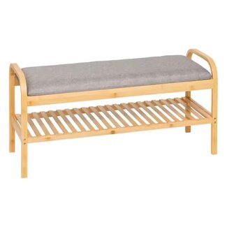 5Five Bamboo Shoe Bench – 2-Tier