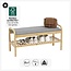 5Five Bamboo Shoe Bench – 2-Tier