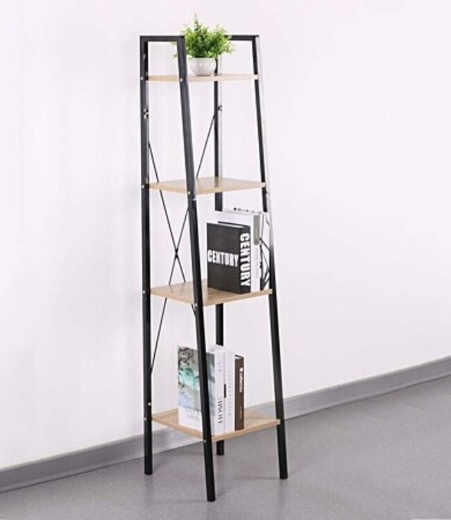 Staande Plank – 4 Lagen -  148 cm – Industrieel