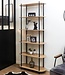 Cobe Shelving Unit – 6 Tiers – Pine Wood & MDF – 181 cm