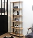 Cobe Shelving Unit – 6 Tiers – Pine Wood & MDF – 181 cm