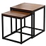 Set of 2 Side Tables – Vancouver Style