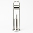 Freestanding Stainless Steel Toilet Butler