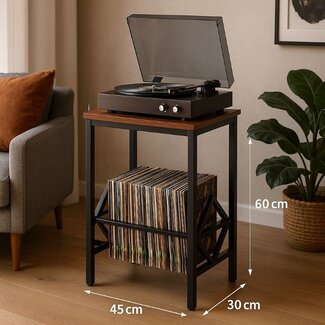 Ceruzo Bijzettafel - LP Rek
