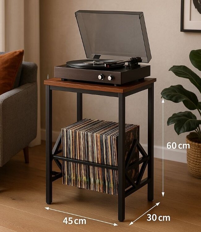 Bijzettafel - LP Rek