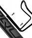 2x Aluminum Bottle Cage – Black & Silver – 1.5L