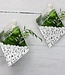 Hanging Diamond Terrarium – Glass – Elegant Wall Decor