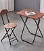 Klaptafel met Stoel - Bruin