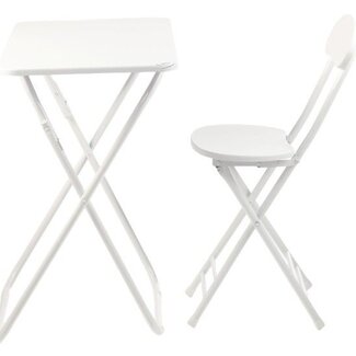 Ceruzo Klaptafel met Stoel - Wit