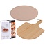 Excellent Houseware Pizza baking stone with pizza peel