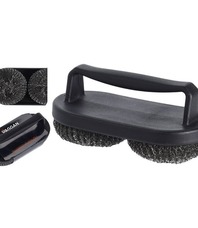 BBQ Cleaning Brush with 2 Brushes