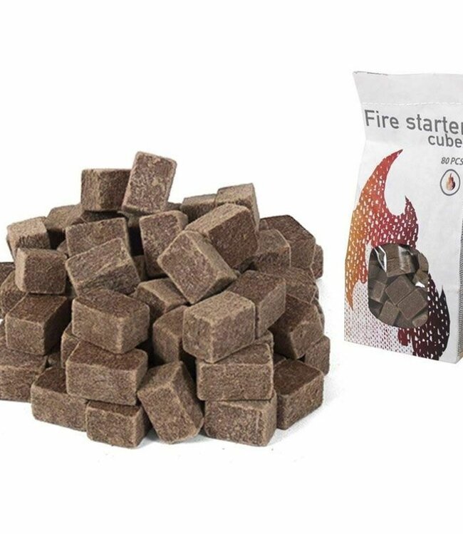 Fire Starter Cubes – 80 pcs