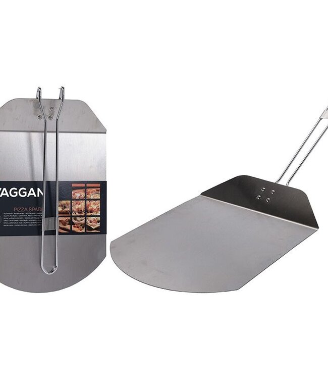 Foldable Stainless Steel Pizza Peel – 35x25 cm