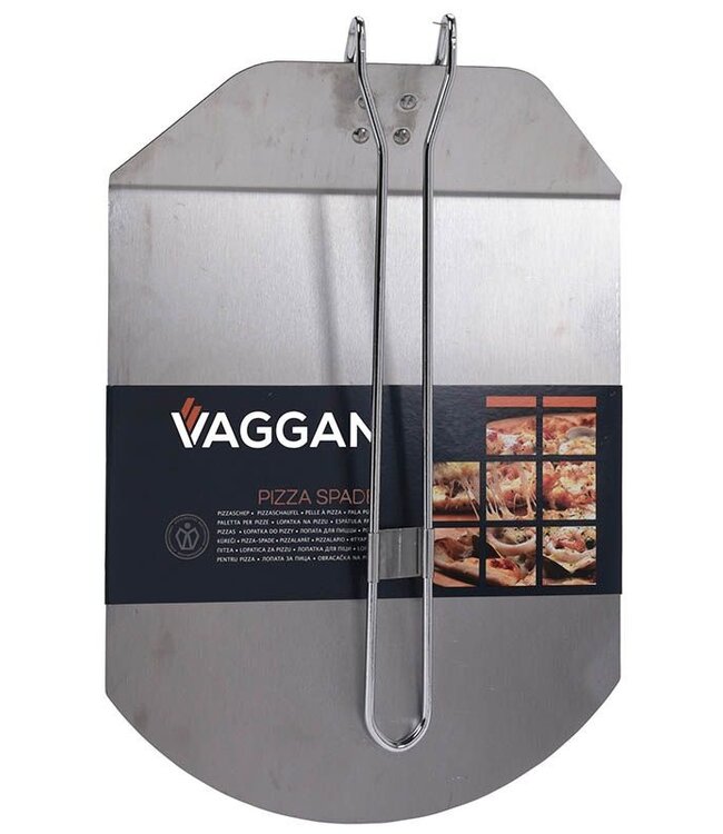 Foldable Stainless Steel Pizza Peel – 35x25 cm