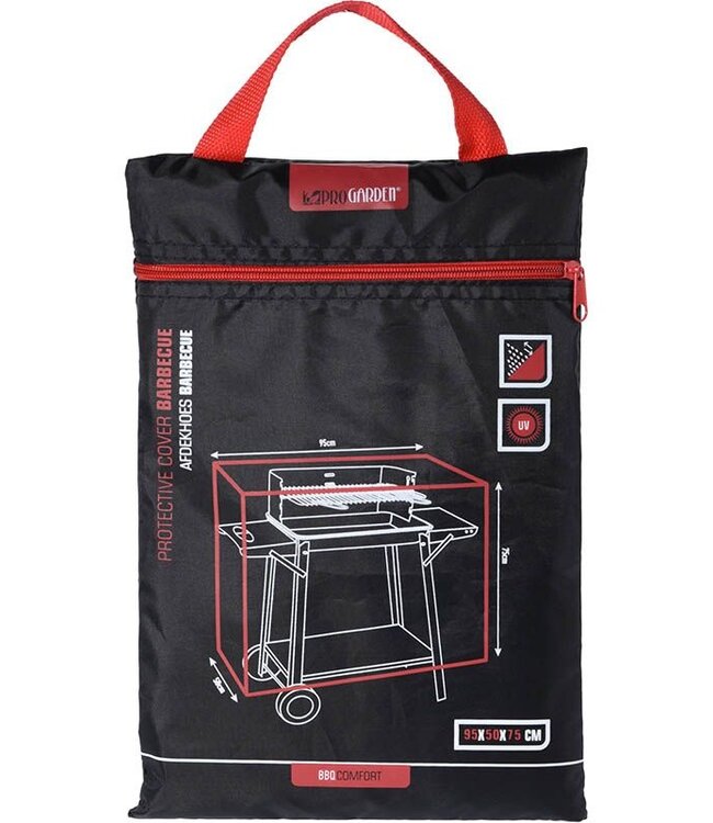 Protective Cover for Rectangular Barbecue