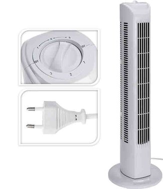 Torenventilator 80 cm – 45W – 3 Snelheden