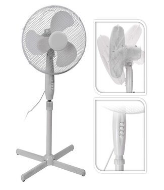 Standing Fan Ø40cm – 45W, Adjustable Height