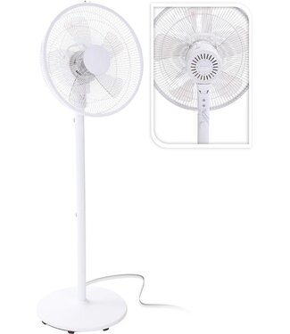 Staande Ventilator Ø36cm – 50W, Verstelbaar