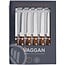 Vaggan Stainless Steel Barbecue Skewers with Wooden Handles - 6 Pieces