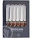 Stainless Steel BBQ Skewers with Wooden Handle – Set of 6