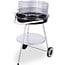 BBQ Mobile Charcoal Barbecue with Adjustable Grill Grate