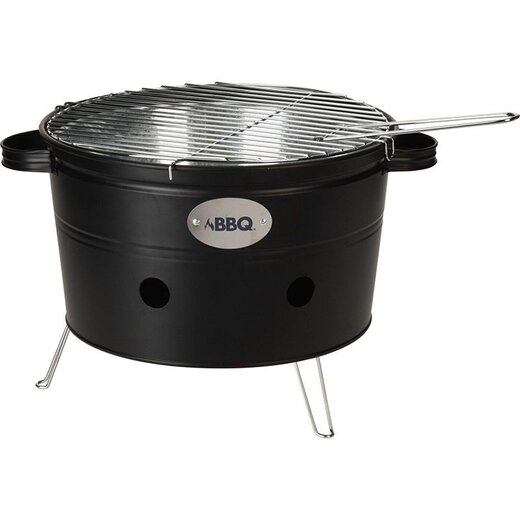 BBQ Steel Fire Bowl Matt Black