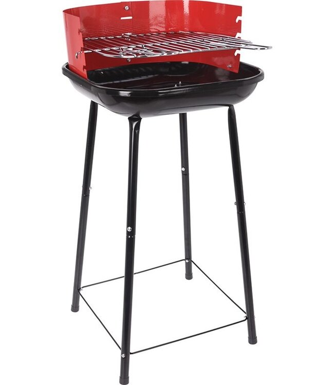 Compact Charcoal BBQ with Windshield