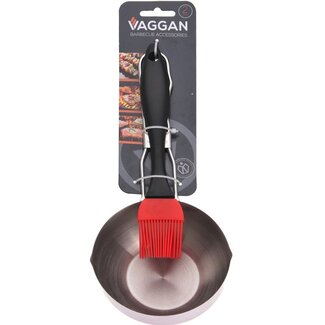 Vaggan BBQ Marinadeset met Siliconen Borstel