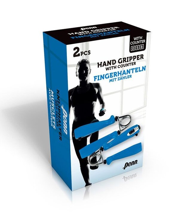 Grip Strengtheners with Counter – Set of 2