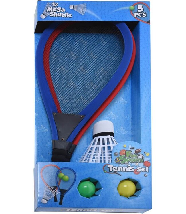 Mega Tennisset voor Buitenplezier