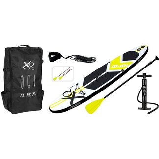 XQ Max Opblaasbaar SUP Board 305 cm – Lime – Tot 100 kg – Compleet met Accessoires