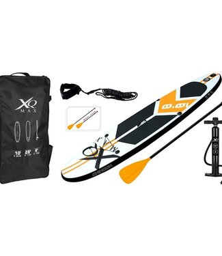 XQ Max Inflatable SUP Board 305 cm – Orange – Up to 100 kg