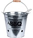 Zinc Bucket with Handle – Ø26.5 cm Top, 25 cm